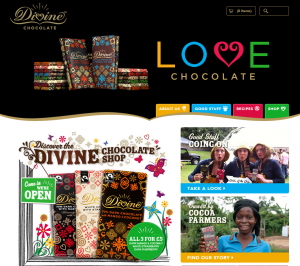 divine chocolate website